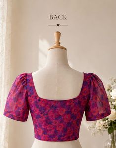 Floral Puff Sleeve Blouse