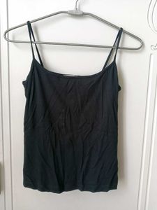 Marks & Spencer Black Spaghetti Strap Cami Top
