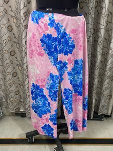 Women's Pink Floral Palazzos