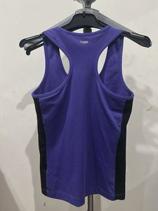 Puma Purple Racerback Tank Top