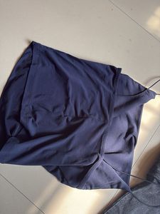 blue top cargo jeans combo