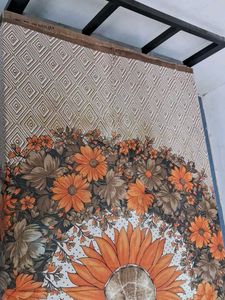 pure cotton Vintage Floral Bed Sheet