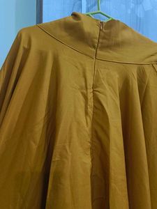 Elegant Mustard Yellow Ethnic Skirt