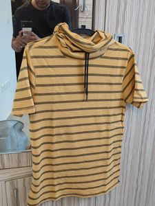 Striped Mustard T-Shirt