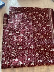 Beautiful Dupatta With Embroidery Work
