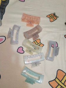 Set of Cute Hair Claw Clips