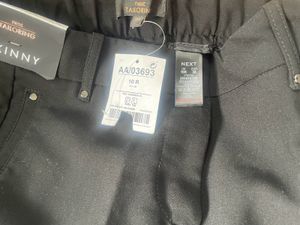 Black Trousers By NEXT,elasticated 30 Inches Waist
