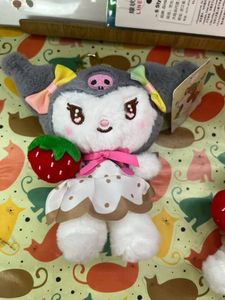 Pochacco/Kuromi Plush Keychain