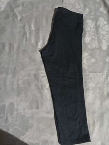 Gray Workout Capris