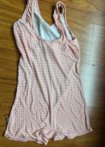 Girls Swim Costume 6-8 In Beautiful Flower Pattern