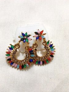 Colorful Statement Earrings