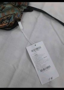 Savana Boho Sun Print Strapless Top