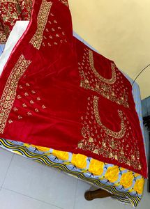Unstitched Bridal Lehenga