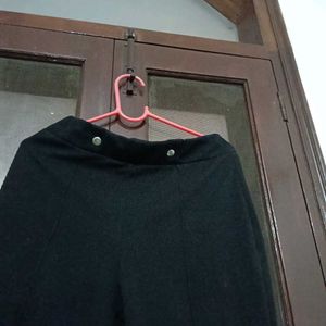 Black Flared Trousers