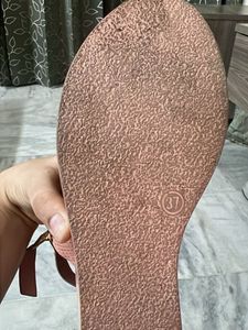Pink Platform Wedge Sandals