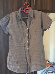 Formal Checked Shirt For Women