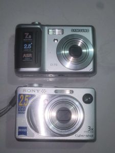 Samsung &amp; Sony Digital Cameras Bundle