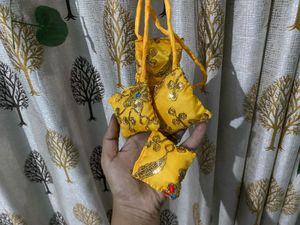 Embroidered Yellow Ethnic Blouse