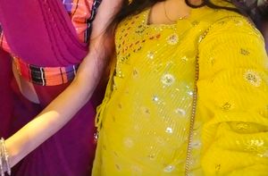 Beautiful Koti Sequence Sharara party wear