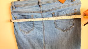 Blue Denim Classic Skirt