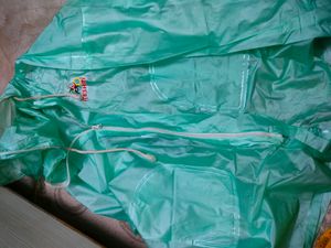 Light Blue Raincoat