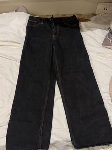 Wide Leg Denim Jeans