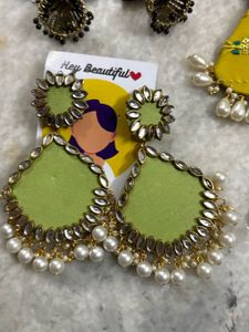 Boho Statement Earrings 4 pics combo