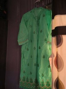 Elegant Emerald Green Kurta