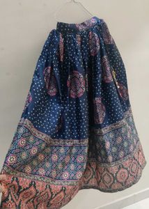 bandhani style Beautiful Girls Lehenga Choli Set