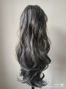 Wavy Grey and Black cletcher stylish