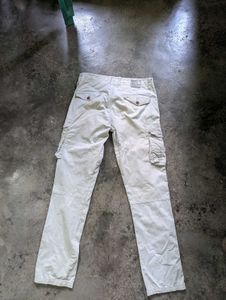 Mike &amp; Code Cargo pants | White | Y2K Streetwear