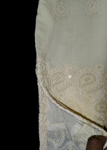 Ladies Top In Hakoba Material For Casual Wear