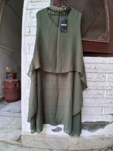 Branded top cum dress