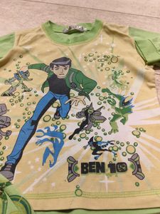Green Ben10 Night Dress Unisex