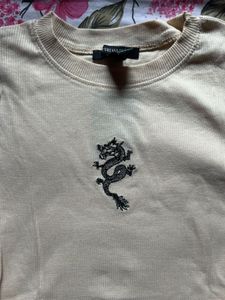 Forever 21 Dragon Graphic Tee