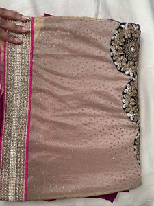 Stunning Embroidered Saree