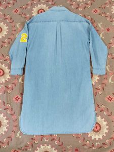 Brand New Denim oversized Shirt Dress