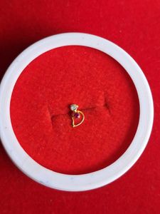 Elegant Gold Nose Pin