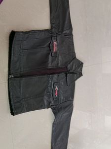 Leather Jacket For Kids Black Colour