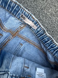 Trendy Acid Wash Wide Leg Cargo Jeans