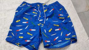 LACOSTE  LIVE FISH PRINT SWIM TRUNK