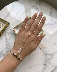 Stunning Rhinestone Hand Bracelet ✨