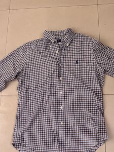 Ralph Lauren Plaid Button-Down Shirt