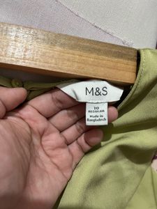 Lime Green Round-Neck T-Shirt
