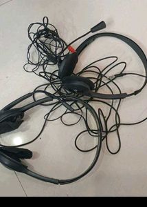 non working Wired Headset with Microphone