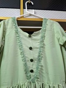 Light Green Kurti dress