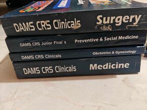 DAMS CRS Clinicals Medical Books Set