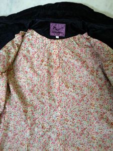 Purple Embroidered Velvet Type 2 jacket