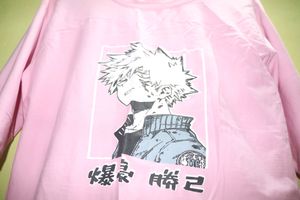 Anime Printed Oversized T-shirt For Woman