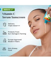 Pilgrim Brightening Serum Sunscreen SPF 50+